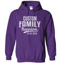 Load image into Gallery viewer, Family Reunion - Personalized - T Shirt - purple_d9a47620-688d-401b-9dff-af87b05cd779