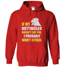 Load image into Gallery viewer, If My Rottweiler Doesn't Like You - T Shirt - red_19237bd2-acd8-4146-8d05-d2685777a10c