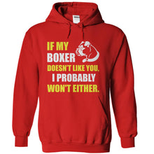 Load image into Gallery viewer, If My Boxer Doesn't Like You - T Shirt - red_20b775e2-4a75-4b48-b939-600cc4844f93