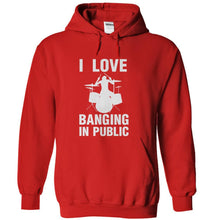Load image into Gallery viewer, I Love Banging In Public - T Shirt - red_2