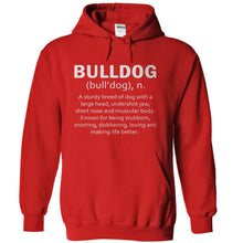 Load image into Gallery viewer, Bulldog Definition - T Shirt - red_3de71341-232c-43a4-8c24-082318e60ff1