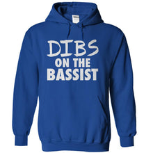 Load image into Gallery viewer, Dibs On The Bassist - T Shirt - royalblue_0037de36-711e-427f-ac53-fdd541c7b14f