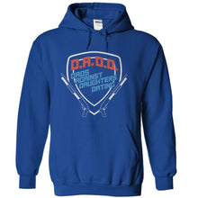 Load image into Gallery viewer, Dads Against Daughters Dating - T Shirt - royalblue_074d19df-3093-47f0-ab13-f2d17b249178