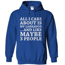 Load image into Gallery viewer, All I Care About Is My Labrador - T Shirt - royalblue_094e6cdf-f33e-4a99-bc4a-dbf9b54ebb86