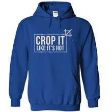 Load image into Gallery viewer, Crop It Like It's Hot - T Shirt - royalblue_0dd2f850-a45d-4186-a444-c0aa287e65ea