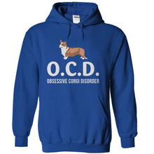 Load image into Gallery viewer, I Have OCD (Obsessive Corgi Disorder) - T Shirt - royalblue_0fadd682-ff64-4db6-89b9-b14a9bd927b8