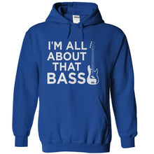 Load image into Gallery viewer, All About That Bass Guitar - T Shirt - royalblue_11e9df8f-83ae-4e1f-96db-900441fb105f