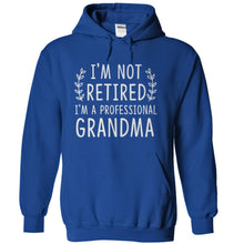 Load image into Gallery viewer, I'm Not Retired I'm a Professional Grandma - T Shirt - royalblue_183d359b-d87c-4ea1-8159-3e94e0c9ad83