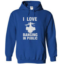 Load image into Gallery viewer, I Love Banging In Public - T Shirt - royalblue_2