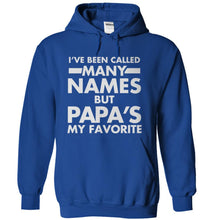 Load image into Gallery viewer, I've Been Called Many Names, But Papa's My Favorite - T Shirt - royalblue_2c26d9ea-ac5b-4ae4-a934-1dd9ec67b0fd