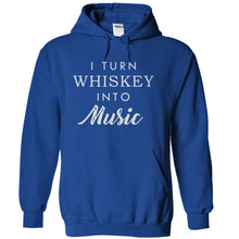 Load image into Gallery viewer, I Turn Whiskey into Music - T Shirt - royalblue_33810c43-ca05-4305-83cc-0358ef176d3e