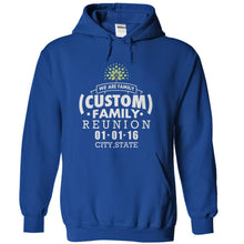 Load image into Gallery viewer, Family Reunion - We Are Family  - Personalized - T Shirt - royalblue_3cb36ca8-5fcf-4822-aebc-fea064149c06
