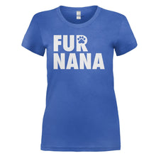 Load image into Gallery viewer, Fur Nana - T Shirt - royalblue_4e4f5bc8-d3a9-49c4-9c34-f721e3a6b019