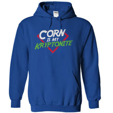 Load image into Gallery viewer, Corn Is My Kryptonite - T Shirt - royalblue_6de26894-fe9a-40fb-b2b0-e59310302985