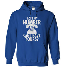 Load image into Gallery viewer, I Lost My Number. Can I Have Yours? - T Shirt - royalblue_744fac00-bf78-481c-8f79-4c6f06fe7b35