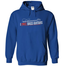 Load image into Gallery viewer, I Love Bass Guitar - T Shirt - royalblue_76296d24-c3d3-40e7-8b5e-e38588f52a70