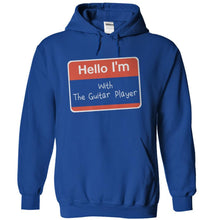 Load image into Gallery viewer, Hello I'm With The Guitar Player - T Shirt - royalblue_763480a3-07f0-4b82-bb1f-20867752e197