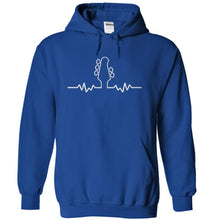 Load image into Gallery viewer, 5 String Bass Guitar Heartbeat - T Shirt - royalblue_7ca658a1-d173-4d6d-b0cf-820754967081