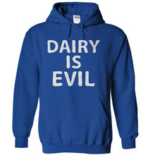 Load image into Gallery viewer, Dairy Is Evil - T Shirt - royalblue_7fe99c67-433f-4558-8375-f74024b279b6