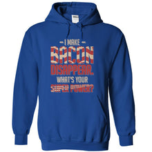 Load image into Gallery viewer, I Make Bacon Disappear - T Shirt - royalblue_83654263-230e-4eae-be69-9a1ca901aadb