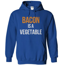 Load image into Gallery viewer, Bacon Is A Vegetable - T Shirt - royalblue_89999e9a-0fb8-4af6-8889-2b7c5a4afb53