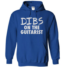 Load image into Gallery viewer, Dibs On The Guitarist - T Shirt - royalblue_91895737-ec2d-4cd8-9654-0a30479f55de