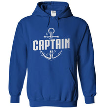 Load image into Gallery viewer, Captain - T Shirt - royalblue_9c0c3426-9fed-41a5-bfb6-12b7e9c5bf79