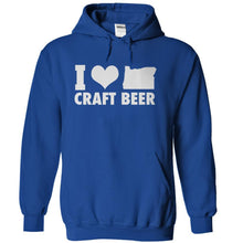 Load image into Gallery viewer, I Love Oregon Craft Beer - T Shirt - royalblue_a23f1acf-adb9-41eb-80e7-2aa6709ecc26