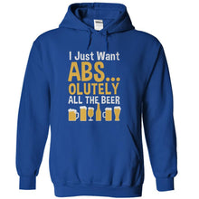 Load image into Gallery viewer, I Just Want Absolutely All The Beer - T Shirt - royalblue_a4789c74-5967-4beb-ab70-d93d5299674c