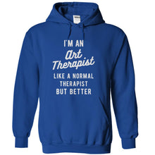 Load image into Gallery viewer, I'm An Art Therapist - T Shirt - royalblue_b364ade5-361c-43d1-90e0-9920779a7b68