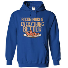 Load image into Gallery viewer, Bacon Makes Everything Better - T Shirt - royalblue_bbee8e29-6822-45a2-9a8e-1dec367516bd