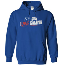 Load image into Gallery viewer, I Love Gaming - T Shirt - royalblue_c32438bc-a82e-4534-8dea-e8b741cd187a