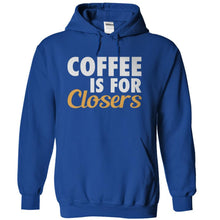 Load image into Gallery viewer, Coffee Is For Closers - T Shirt - royalblue_c7b6ebca-ac93-4179-bdbd-7c029931a3ed