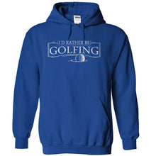 Load image into Gallery viewer, I'd Rather Be Golfing - T Shirt - royalblue_cb415610-d95b-4807-8c27-188ed3f9dbc1