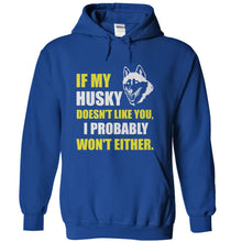 Load image into Gallery viewer, If My Husky Doesn't Like You - T Shirt - royalblue_cc377b8b-e11a-420e-8854-9084f07a3eee