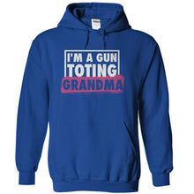 Load image into Gallery viewer, I'm A Gun Toting Grandma - T Shirt - royalblue_d0193098-9d0a-4d99-918e-aad3763d0070