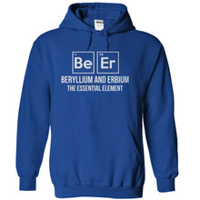 Load image into Gallery viewer, Beryllium And Erbium - The Essential Element - T Shirt - royalblue_d780900e-bfd2-4c9a-a4cd-cb980064af7e