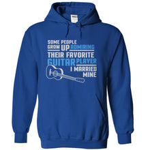 Load image into Gallery viewer, I Married My Favorite Guitar Player - T Shirt - royalblue_dbf89ae0-fa81-406c-9cd1-8b5d693786b5