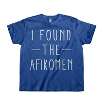 Load image into Gallery viewer, I Found the Afikomen - Kids - T Shirt - royalblue_e65ff168-8daf-4cd9-8fe8-6b7d07f0ff6f