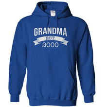 Load image into Gallery viewer, Grandma Established (Year) - Personalized - T Shirt - royalblue_e66daeae-c6f5-4061-82c0-7627a9c17c6d