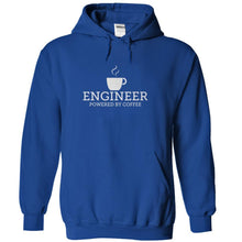 Load image into Gallery viewer, Engineer - Powered By Coffee - T Shirt - royalblue_f2780a37-a403-48c7-a909-bf9a32920274