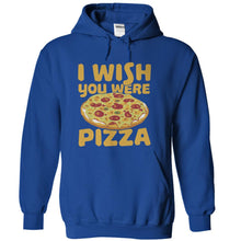 Load image into Gallery viewer, I Wish You Were Pizza - T Shirt - royalblue_f2f62e40-8c66-4d29-a377-dd4ba99123b8