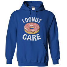 Load image into Gallery viewer, I Donut Care - T Shirt - royalblue_f597c357-bf99-45c4-be94-43849cf96066