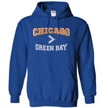 Load image into Gallery viewer, Chicago > Green Bay - T Shirt - royalblue_f674152c-b681-4f11-bf61-e4160508edb6
