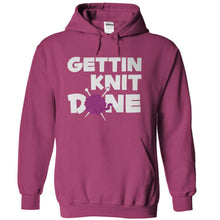 Load image into Gallery viewer, Getting Knit Done - T Shirt - sangria_25d7f4ea-1d1f-4b2b-9742-4071d4103ee4