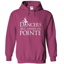 Load image into Gallery viewer, Dancers Are Always On Pointe - T Shirt - sangria_685f9c3e-62b1-4085-b37e-167dabe4e4bf
