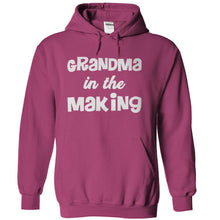 Load image into Gallery viewer, Grandma In The Making - T Shirt - sangria_6a038dcb-6a74-4fa6-849f-ba8e2970bdc7