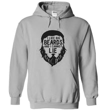 Load image into Gallery viewer, I Like Big Beards And I Cannot Lie - T Shirt - sportgrey_022a2671-a54e-4f1f-a738-80b38f96152b