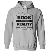 Load image into Gallery viewer, A Book A Day Keeps Reality Away - T Shirt - sportgrey_19baec33-bb6d-4bd9-9eda-dfc64438de21