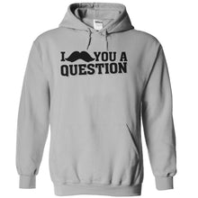 Load image into Gallery viewer, I Mustache You A Question - T Shirt - sportgrey_30b402ef-18d6-4efd-afab-fec2b8456cd5